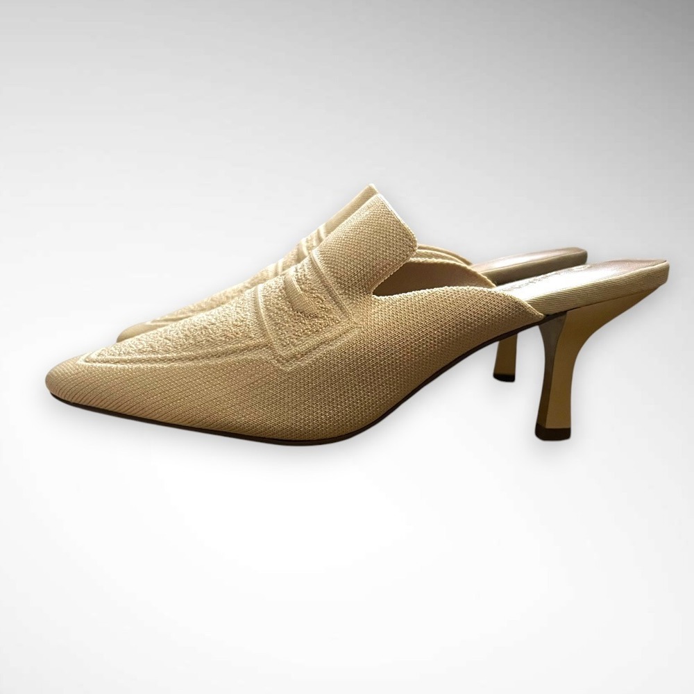 DREAM PAIRS Cream Beige Loader Upper Slide Sandals - Picture 2 of 8